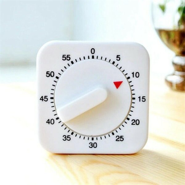 Large Kitchen Timer 60 minute Count-Down Cooking Baking Loud Alarm Mechanical