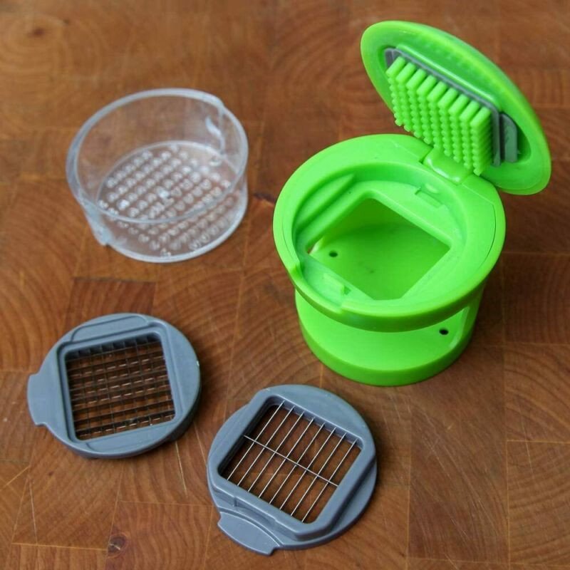 Garlic Chopper Press Stainless Steel Mini Chopper Kitchen Accessories Multipurpo - 图片 6