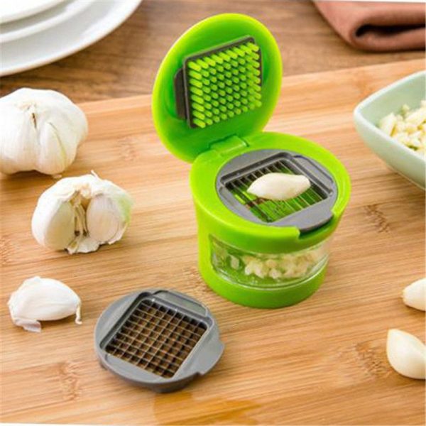 Garlic Press Chopper Slicer Hand Presser Grinder Crusher Practical Kitchen Tools - Image 5