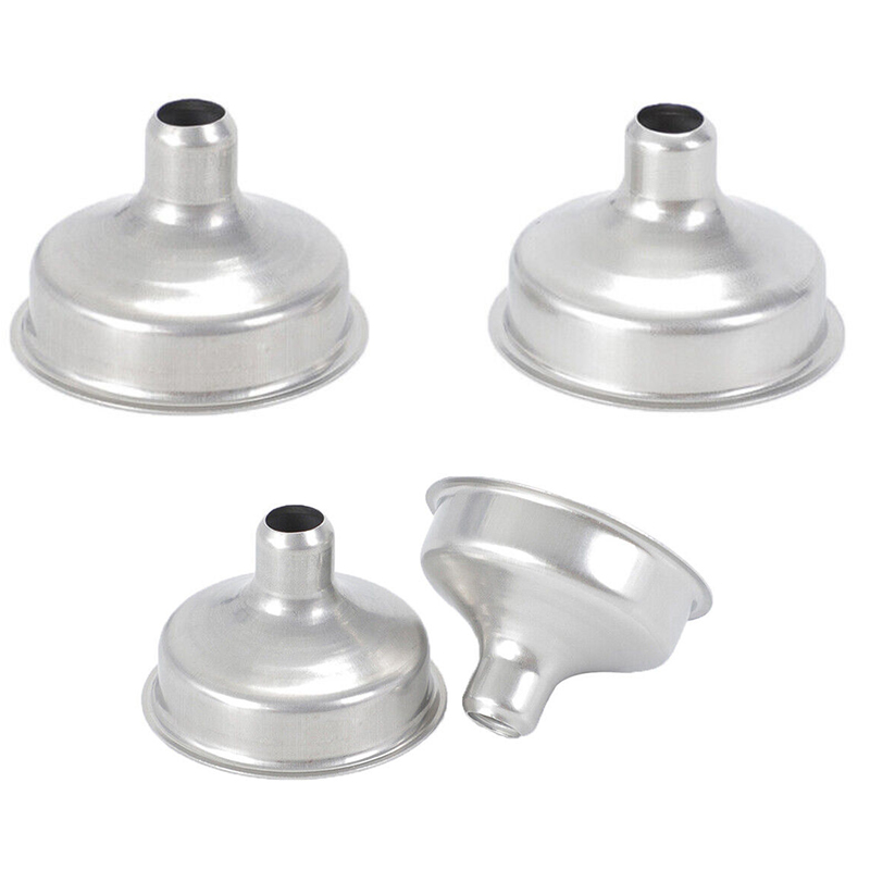1PCS Portable Stainless Steel Metal Kitchen Supplies Small Mouth Funnel Filter - Image 6