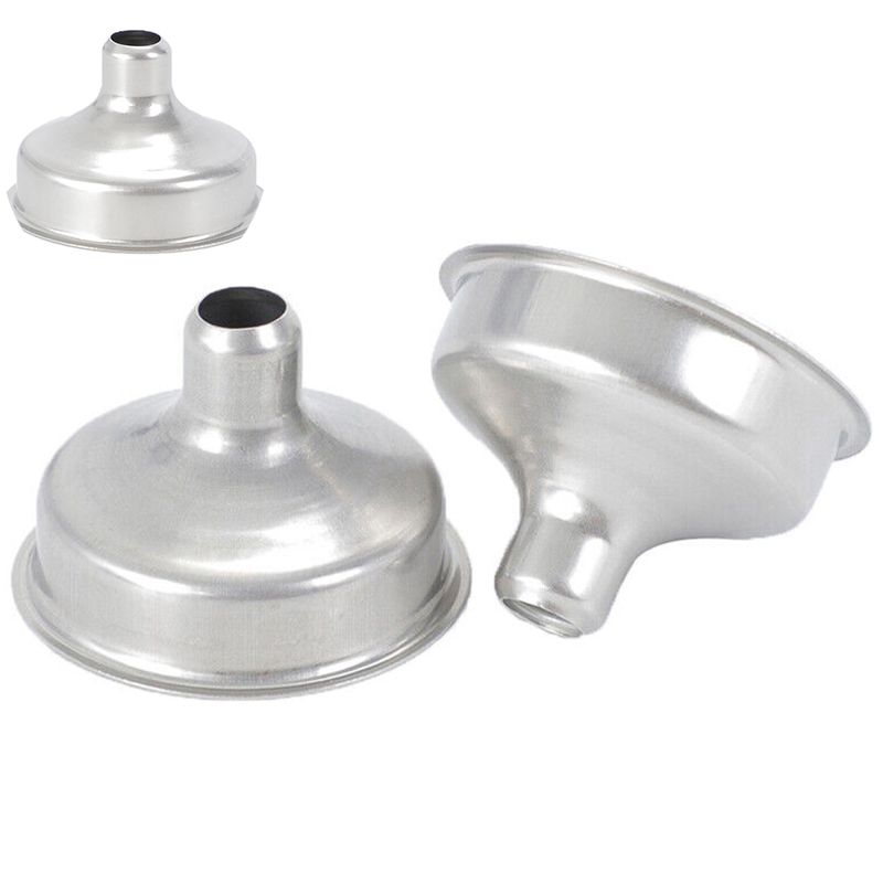 1PCS Portable Stainless Steel Metal Kitchen Supplies Small Mouth Funnel Filter - Image 9