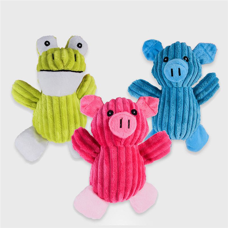 Pet Dog Plush Chew Toy Squeaky Cat Toys for Aggressive Chewers Supplies - Image 5