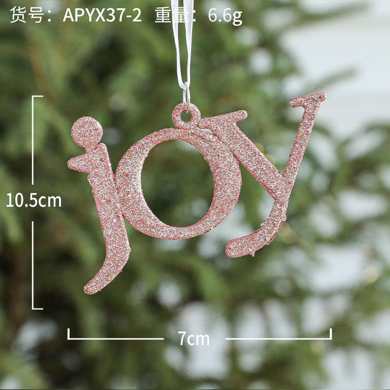 GLITTER MERRY CHRISTMAS SIGN Decoration Door Hanging Xmas Home Decor Bunting UK - Image 7