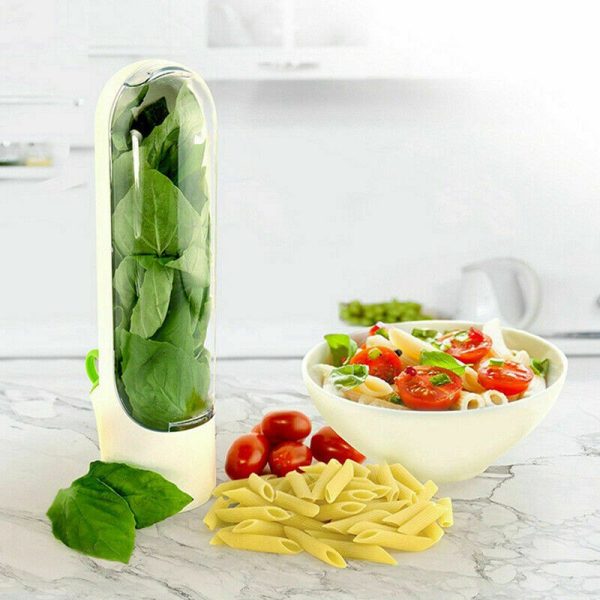 Herb Saver Kitchen Gadgets Herb Storage Container Herb Keeper Keeps Fresh - Image 4