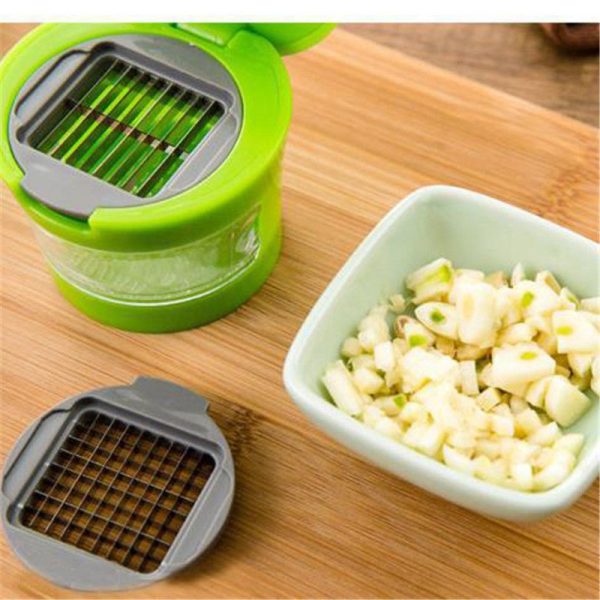 Garlic Press Chopper Slicer Hand Presser Grinder Crusher Practical Kitchen Tools - Image 6