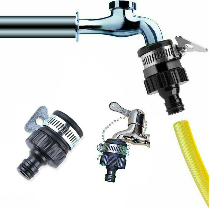 Universal Tap Connector Adapter Mixer Kitchen Garden Hose Pipe Joiner laps UK - Image 14