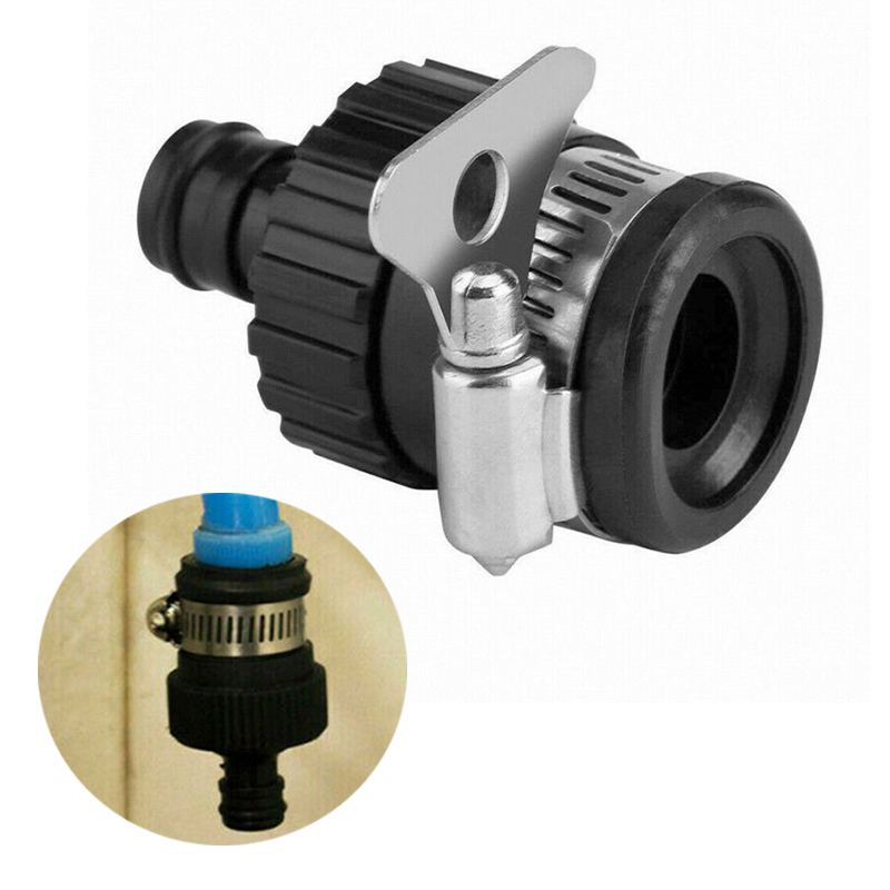 Universal Tap Connector Adapter Mixer Kitchen Garden Hose Pipe Joiner laps UK
