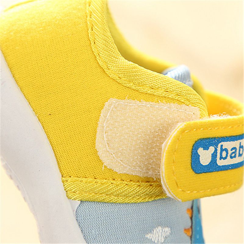 Infant Baby Girl Boy Toddler Anti-slip Warm Slippers Socks Canvas Crib Shoes UK - 图片 12