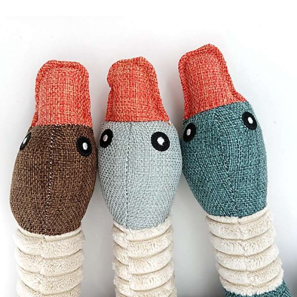 Dog Squeak Toys Wild Goose Sounds Toy Cleaning Teeth Puppy Dogs Chew Supplies Training  Household Pet Dog Toys accessories - Image 4