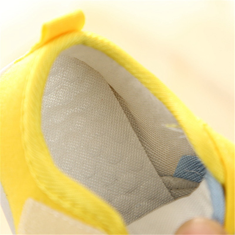 Infant Baby Girl Boy Toddler Anti-slip Warm Slippers Socks Canvas Crib Shoes UK - 图片 13
