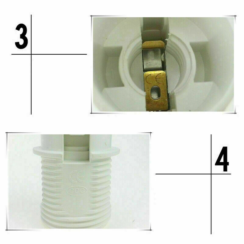 Small Edison Screw SES E14 Bulb Lamp Holder Lampshade Socket Light Fittings - Image 8