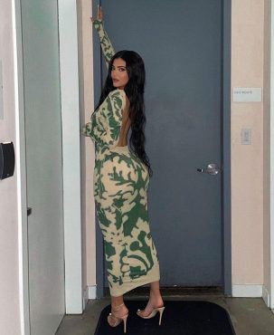 Long Sleeve Backless Sexy Camouflage Dress Women Fashion Streetwear Outfits Solid Club Clothing