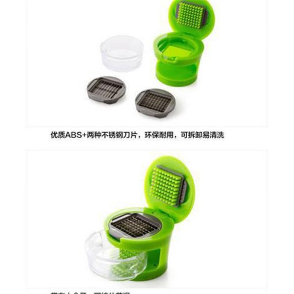 Garlic Press Chopper Slicer Hand Presser Grinder Crusher Practical Kitchen Tools - Image 8