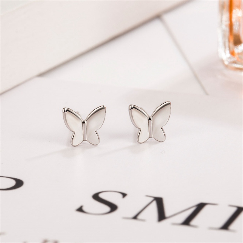 Butterfly Stud Earrings Womens Girls Jewellery Xmas New - Image 11
