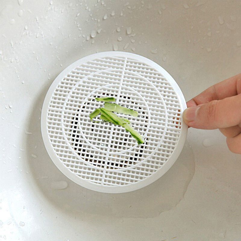Creative bathroom floor drain bathtub hair collector kitchen sink filter net plug silica gel filter - Image 14