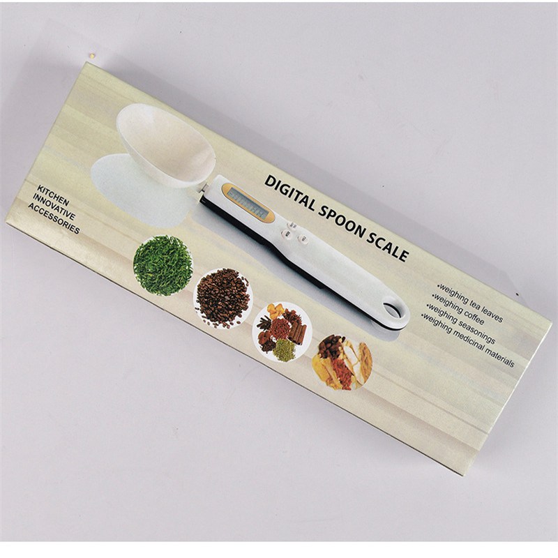LCD Digital Kitchen Scale Electronic Cooking Food Weight Measuring Spoon 500g 0.1g Coffee Tea Sugar Spoon Scale Kitchen Tool - 图片 17