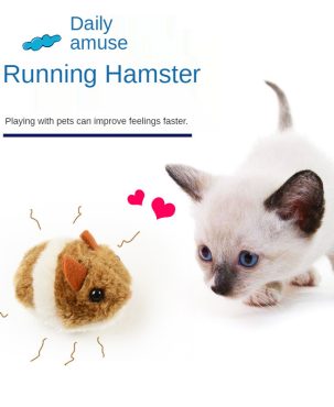 1PC Plush Cat Toys Funny Dog Toys Shaking Movement Little Mouse Rat Kitten Cat Interactive Toy Fur Pet Supplies Gifts