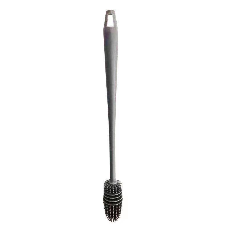 Silicone Bottle Brush Cup Scrubber Glass Cleaner Kitchen Cleaning Tool - 图片 13