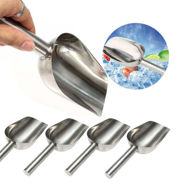Stainless Steel Scoops Ice Tongs Sweet Candy BBQ Buffet Kitchen Bar Party Supply - Image 11