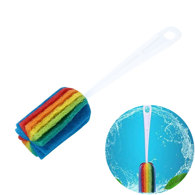 Soft Sponge Brush Bottle Cup Wine Glass Washing Cleaning Kitchen Cleaner - 图片 16