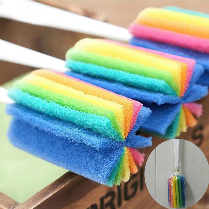 Kitchen Cleaning Tool Sponge Brush For Wineglass Bottle Coffee Tea Glass Cup - 图片 29