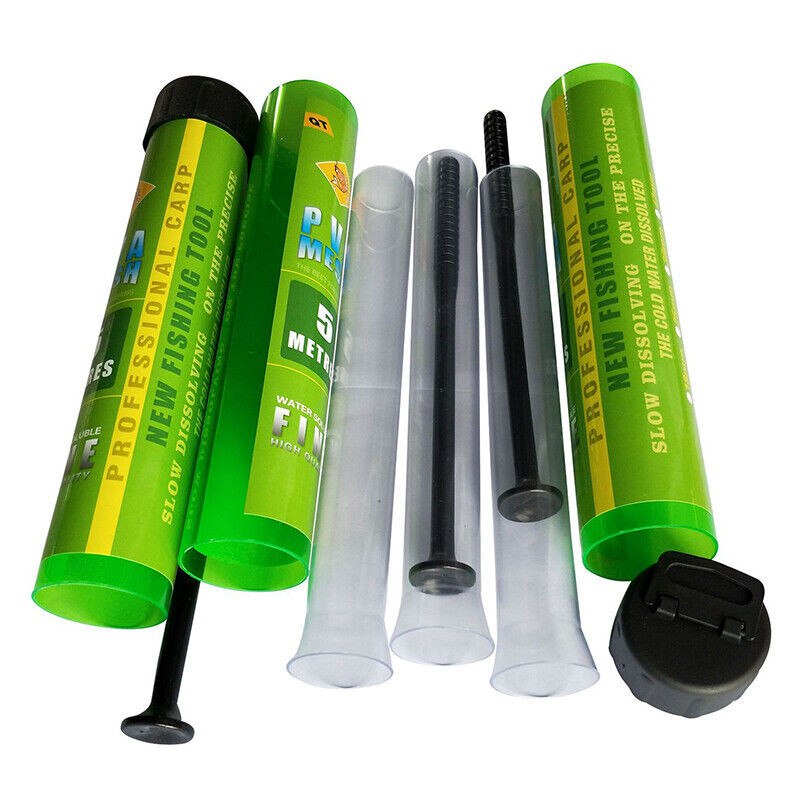 18/25/37/44 PVA Wide Mesh Stocking Plunger Free Tube For Carp Fishing Outdoor `