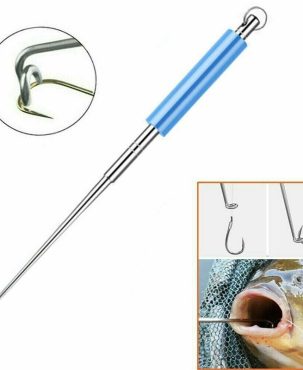 Fishing Hook Removal Detacher Tackle Disgorger Steel Tool Remover 2024 UK