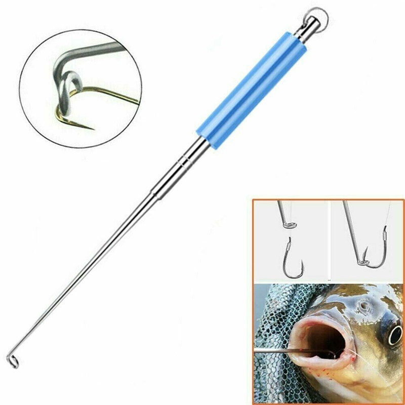 Fishing Hook Removal Detacher Tackle Disgorger Steel Tool Remover 2024 UK