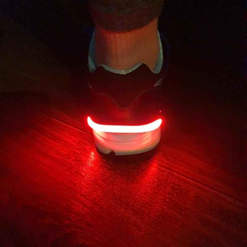 Shoe Clip Light Night Safety Warning LED Bright Flash Light For Running Cycling Bike Useful Outdoor Tool LED Luminous Kids Toys