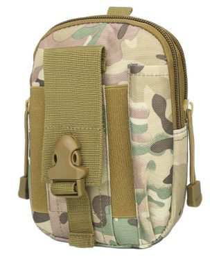 Multi-Functional Tactical Waist Pack Outdoor Sports Phone Waist Bag Wear-Resistant Pannier Bag Men's Belt Waterproof Waist Bag