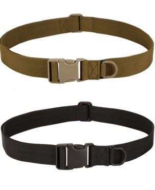 IKSNAIL Men Adjustable Tactical Belt Buckle Tactical Bag Waistband Military Rescue Useful Sport Belt Series In Multiple Pockets