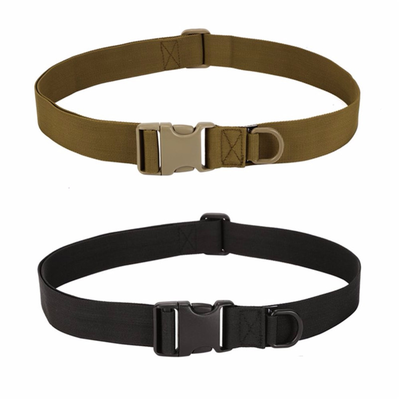 IKSNAIL Men Adjustable Tactical Belt Buckle Tactical Bag Waistband Military Rescue Useful Sport Belt Series In Multiple Pockets