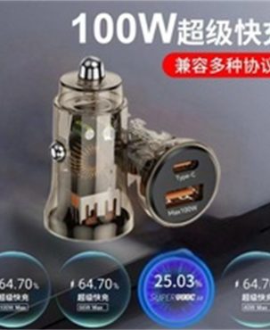 Fast Car Charger 2 Port USB + TYPE C Universal Socket Adapter For iphone Samsung