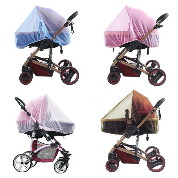 Baby Stroller Pushchair Mosquito Insect Shield Net Safe Infants Protection Mesh Stroller Accessories Mosquito Net 150cm - Image 3