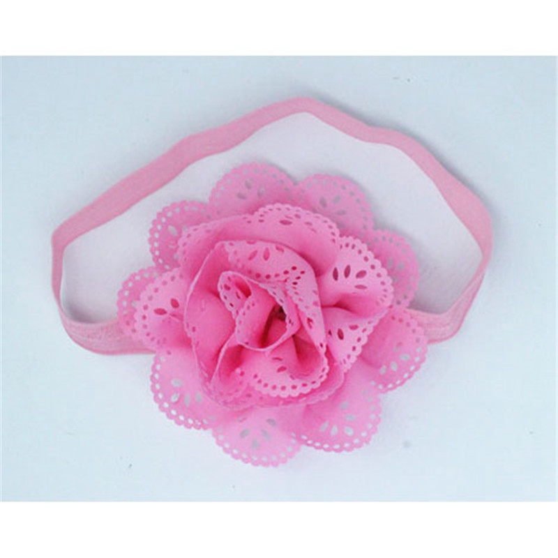 Flower Baby Girls Headband Soft Elastic Band Headbands Hair Accessories + Lot - Image 4