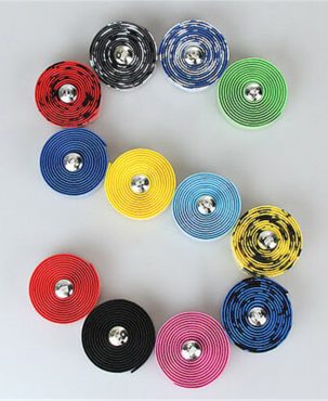 2PCS Cycling Road Bike Bicycle Handlebar Tape Bicycle Bar Wrap Ribbon Bar Plugs