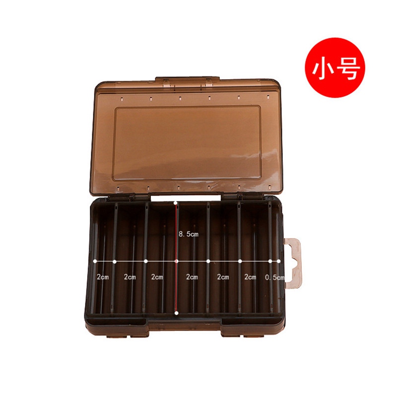 Fishing Box 12 Compartments Fishing Accessories Lure Hook Boxes Storage Double Sided High Strength Fishing Tackle Box - 图片 5