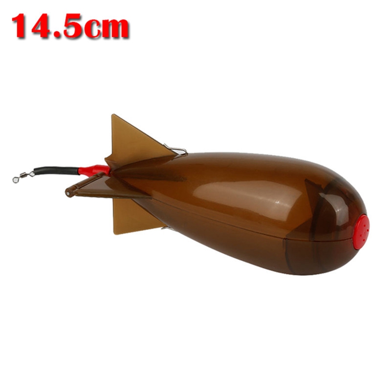 Carp Fishing Rocket Feeder Large Small Spod Bomb Float Lure Bait Holder 2 Size Pellet Rockets Feeders Position Gear Accessories - Image 4