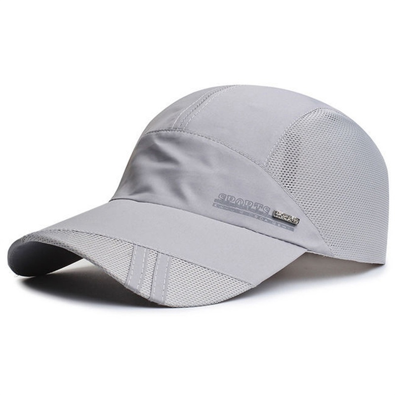 Hat Men's Spring and Summer Lightweight Sun-Poof Peaked Cap Breathable Outdoor Leisure Fishing Sun Protection Baseball Sun Hat - 图片 3