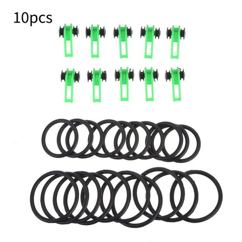 10Pcs/Bag Plastic Fishing Hook Keeper for Fishing Rod Pole Fishing Lures Bait Safety Holder Chub Carp Easy-Fishing Tackle Hooks - Image 4