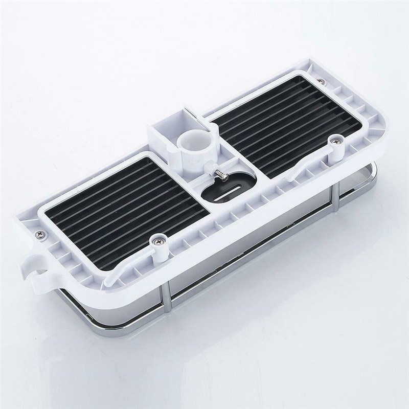 Bathroom Shelf Shower Pole Caddy Rack Storage Organiser Tray Holder Accessories. - 图片 3