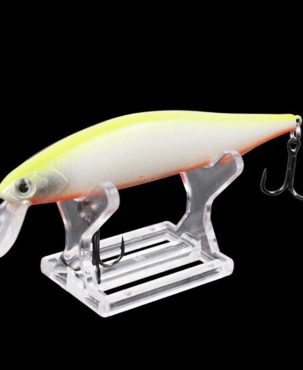 1Pcs Fishing Lure Showing Stand Acrylic Shelf Lure Bait Display Fishing Store