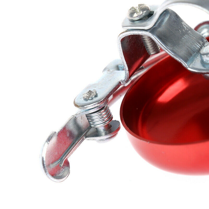 Metal Bell Ring Loud Sound One Touch Classic Handlebar Cycling Bike Horn - Image 3