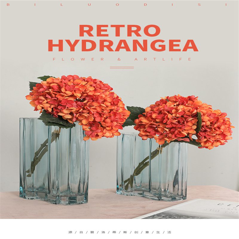 ARTIFICIAL FLOWERS FAUX SILK HYDRANGEA FAKE FLORAL PLANT WEDDING PARTY DECOR - Image 5