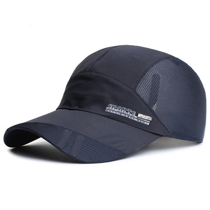 Hat Men's Spring and Summer Lightweight Sun-Poof Peaked Cap Breathable Outdoor Leisure Fishing Sun Protection Baseball Sun Hat - 图片 4