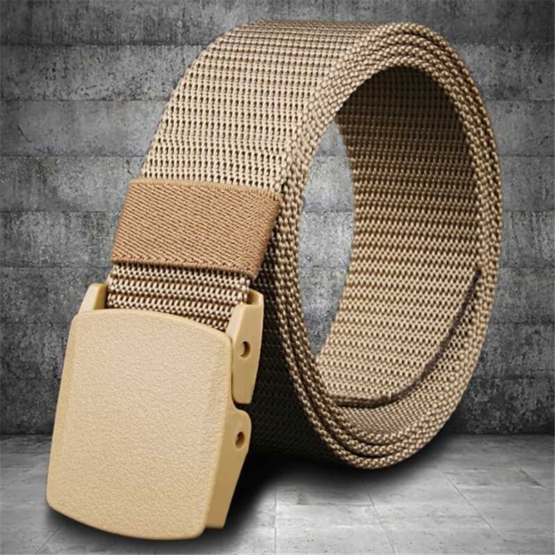 Quick Release Military Trouser Belt Camo Army Tactical Work Belts Nylon Black UK - Image 4