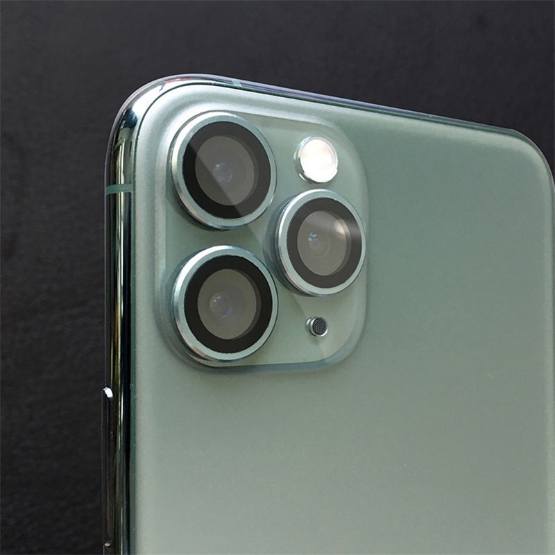 For iPhone 13 Pro Max Metal Ring + Tempered Glass Camera Lens Screen Protector - Image 5