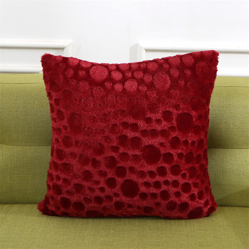 INS Style Short Plush Pillow Model Room Sofa Decorative Pillow Amazon Pillow Cover Wholesale Bedside Supplies - Image 4
