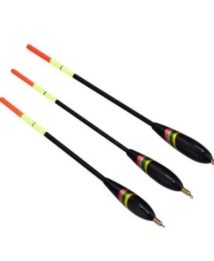 3Pcs Carp Fishing Floats Set Buoy Bobber Stick Fish Tackle Bold tail bold drift