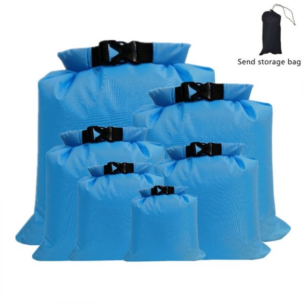 6pcs Waterproof Dry Bags Sack Canoe Kayak Camping Hiking Cycling Fishing Sailing - Image 4